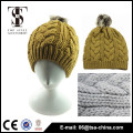 Tampão feito sob encomenda acrílico do beanie da oferta diferente da cor